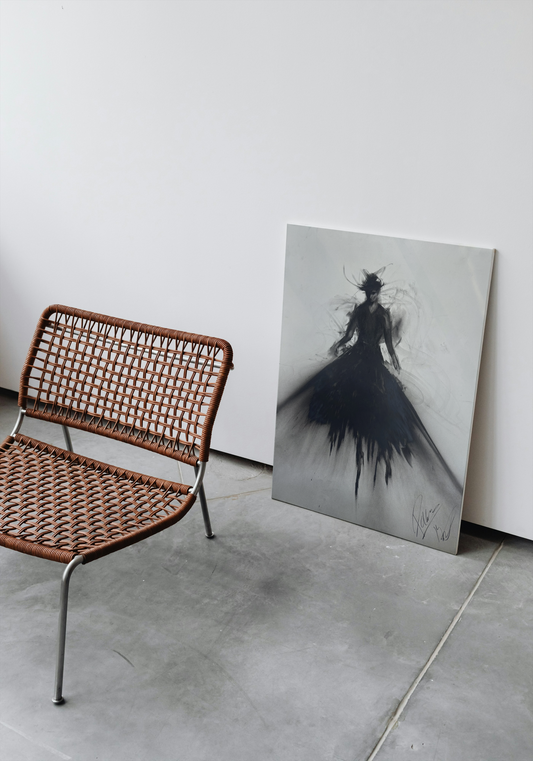 She Walks Between Shadows | Re-Print